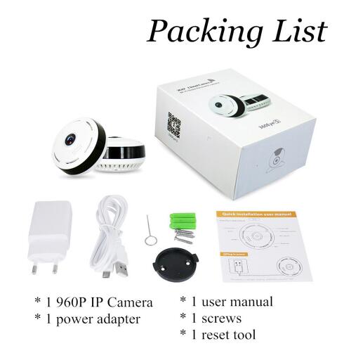 Cobell 960P 360° WiFi Security Camera