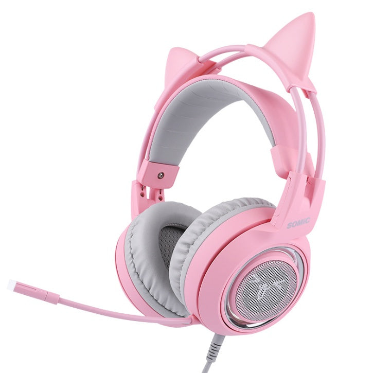 G951 USB 7.1 Cat Ear Gaming Headset