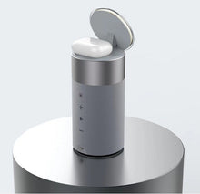 3-in-1 Multi-Function iPhone and AirPods Wireless Charger Portable Bluetooth Speaker with Touch Lamp for Home and Office