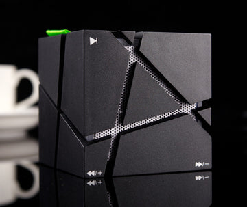 Cube Bluetooth Speaker with Lights & Bass