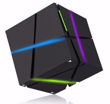 Cube Bluetooth Speaker with Lights & Bass
