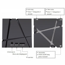 Cube Bluetooth Speaker with Lights & Bass